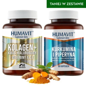 Na  tawy - Humavit Kolagen + kwa  hialuronowy + kurkumina