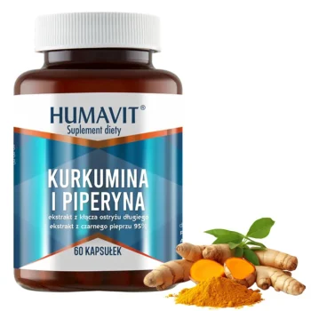 Kurkuma od Humavit ® czyli Kurkumina i piperyna 60 kap ułek